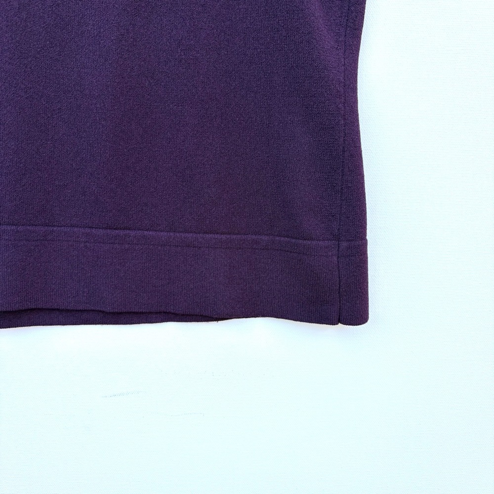 Ann Taylor Womens XS Purple Knit Shell‎ Scoop Neck Sleeveless Tank Top - Picture 3 of 6